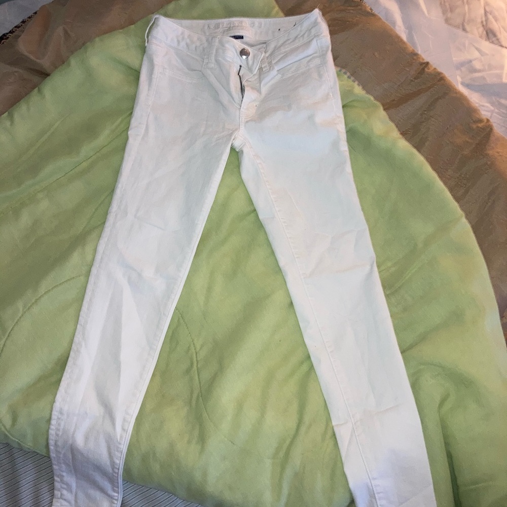 White jeans